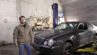 Продолжение ремонта Mersedes-Benz CLK 320 (w208)