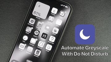 How To Enable Greyscale At Night With Shortcuts Automation On iPhone