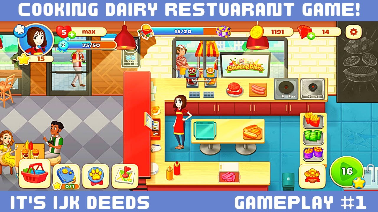 Cooking Diary® Restaurant Game - Gameplay - Part 1 (Android, iOS)
