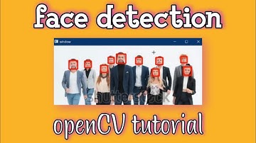 openCV Face detection tutorial | minor project | opencv python