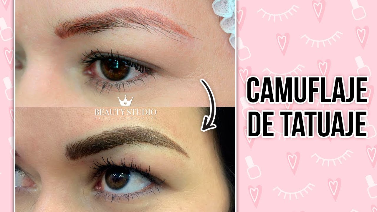 Alta exposición puerta inestable Camuflaje de Tatuaje de Cejas con Micropigmentación | Beauty Studio |  Bogotá - YouTube