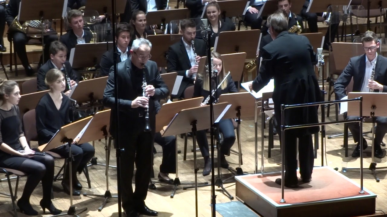 "Twitch" by Nathan Daughtrey,  Risto Gjorevski - clarinet & UMFC Wind Orchestra