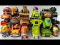 Transformers dark of the moon: RC Bumblebee, Deceptions Police Car (dinosaur transformers) all TOYS!