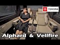 Toyota Alphard and Vellfire interior all colors