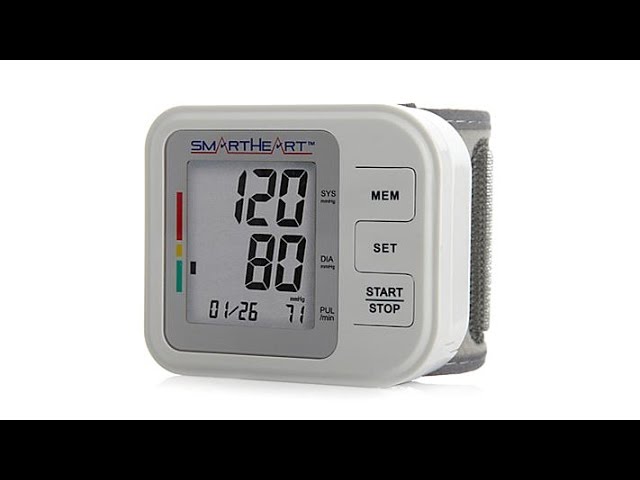 Veridian Healthcare Smartheart Automatic Wrist Digital Blood Pressure  Monitor