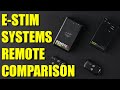 E-Stim Remote Comparison ::What