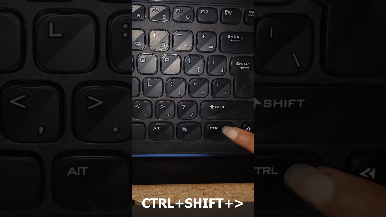 Font का आकार बढाने की 