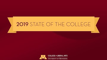 UMNCLA State of the College 2019