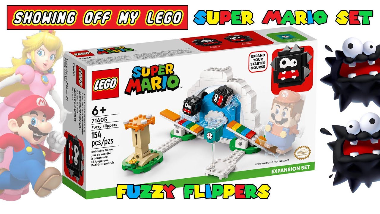 Showing off my LEGO Super Mario set - S5/E5: Fuzzy Flippers