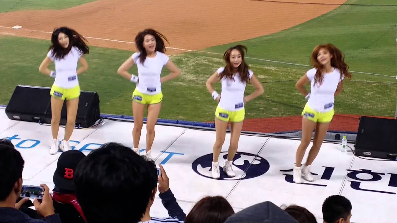LG Twins 20140415 Cheer leader - 할 수 있어 - YouTube