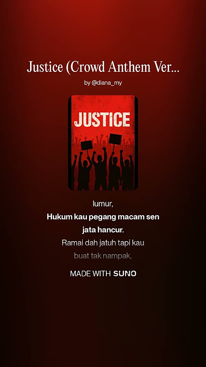 Justice by Diana (Crowd Anthem Version)