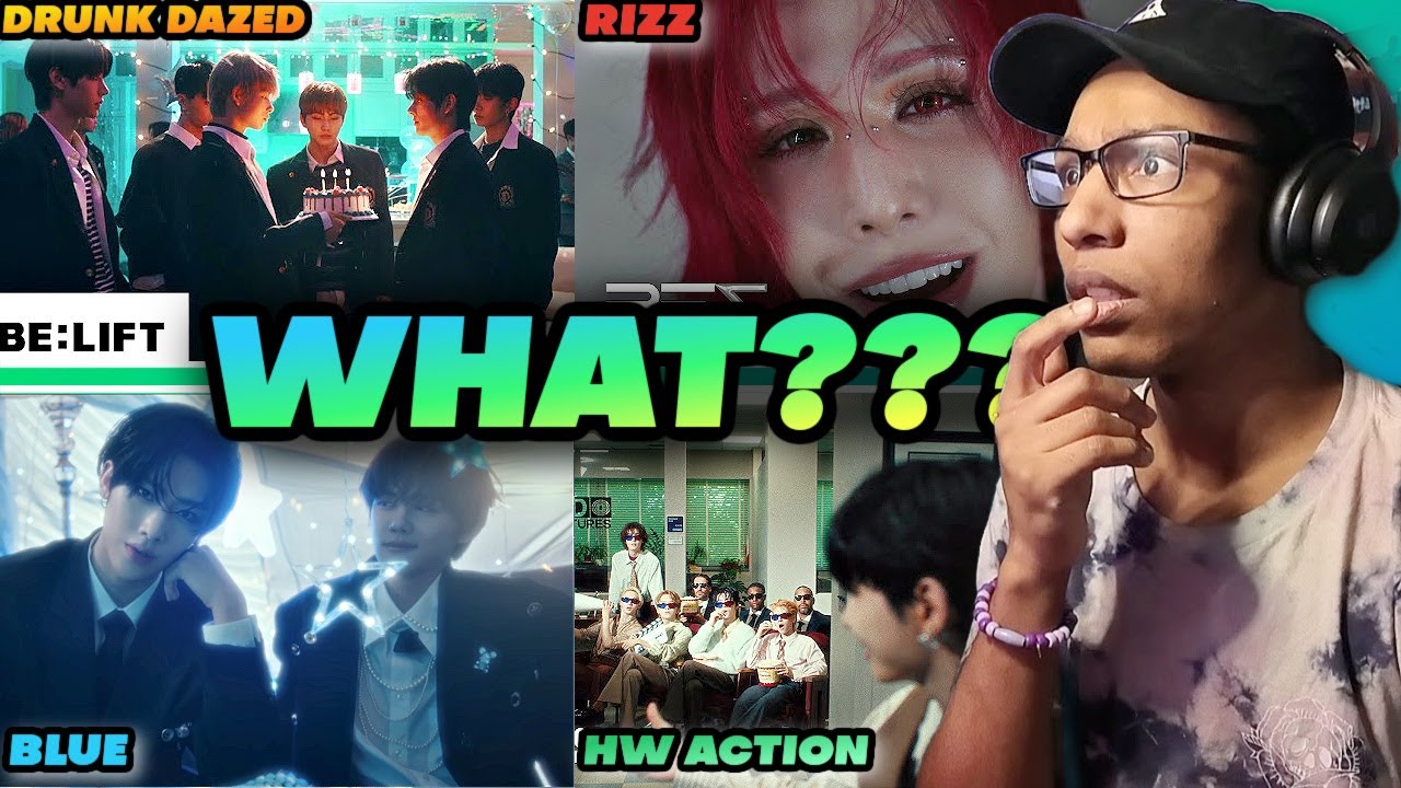 Kpop NEWBIE FIRST TIME Reacting to BOY GROUPS  (ENHYPHEN, ZB1, BOYNEXTDOOR, & XLOV) 😱😱