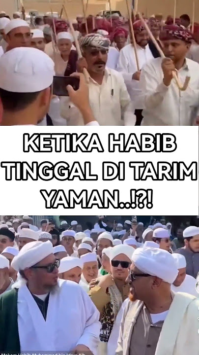 BEDA JAUH! KEHIDUPAN HABIB DI INDONESIA DAN DI TARIM YAMAN!?! #polemiknasab #nasabhabaib #viralshort