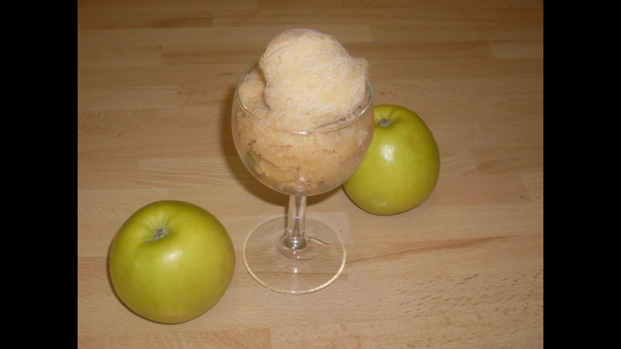 Comment faire un sorbet aux pommes? - Recette de sorbet à la pomme