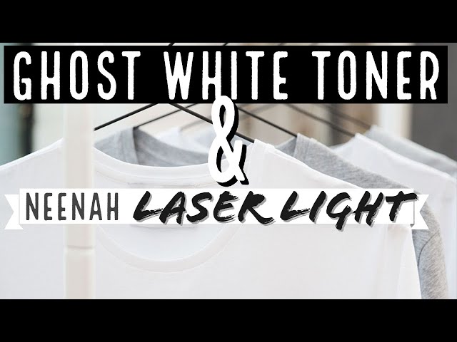Mini Heat Press • Ghost White Toner