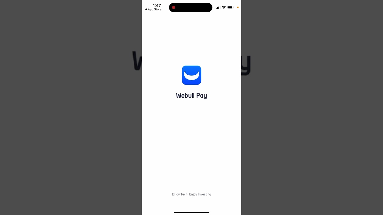 How to install Webull Pay app on iPhone?