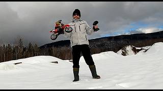 Rc LOSI PROMOTO TEST ON ICING SNOW IMPRESSIVE.
