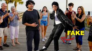 Fake Michael Jackson Prank