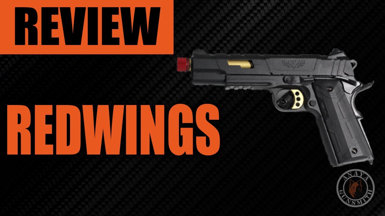 REVIEW PISTOLA GBB 1911 REDWINGS ROSSI!!!