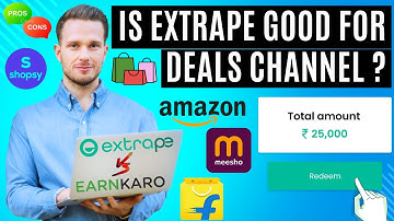 Is ExtraPe Good for DEALS Shopping Channels | ExtraPe Affiliate Marketing