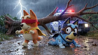 Bluey is in danger while playing hide-and-seek with Bingo|Bluey x Bingo Storie|Bluey Funny Animation