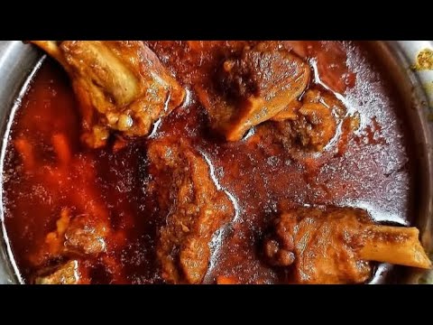 Learn how to cook fufu and meat 