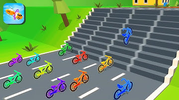 SHAPE SHIFTING 🏃‍♂️🚗🚲🚦All Levels Gameplay Walkthrough Android,ios max G3PFD
