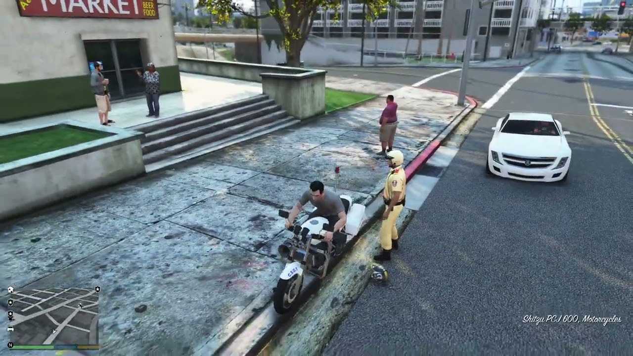 Gta v nhưng tôi là cảnh sát giao thông