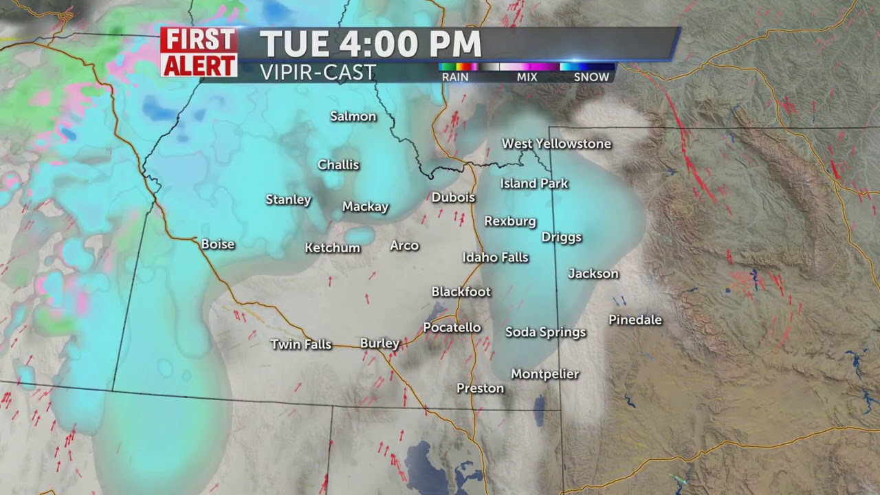 More snow showers on the way - YouTube