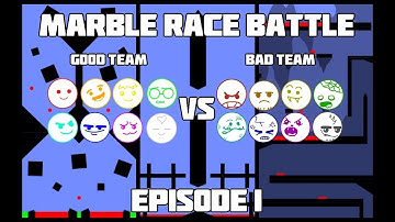 Marble Race Battle EP.1 (algodoo) (REUPLOAD)