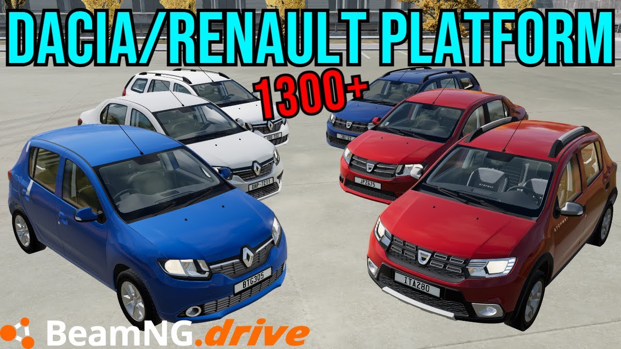 Quick look at the Dacia/Renault M0 Platform - BeamNG.drive