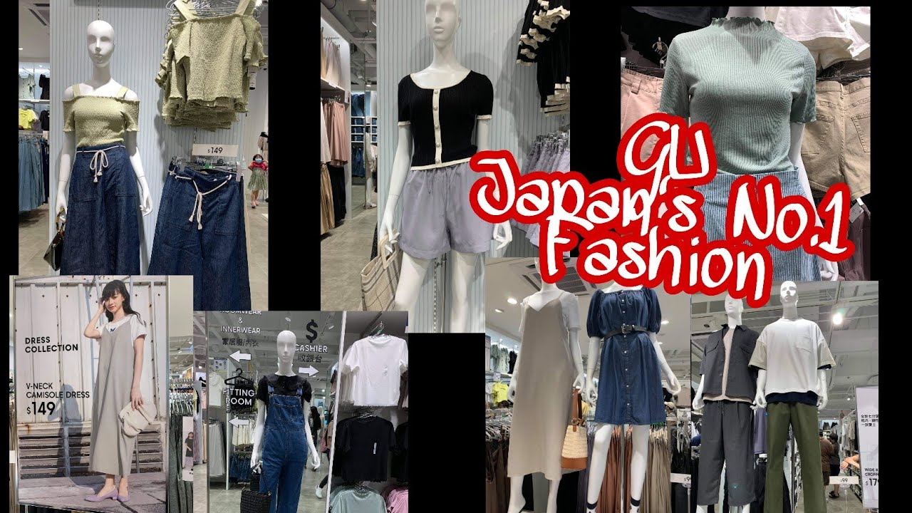 Shopping @GU Japan’s No.1 Fashion