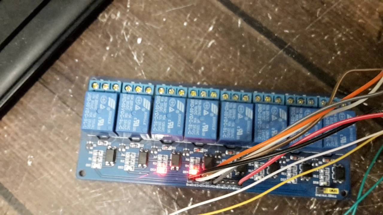 Heißer draht mit Relais, frei belegbar - YouTube