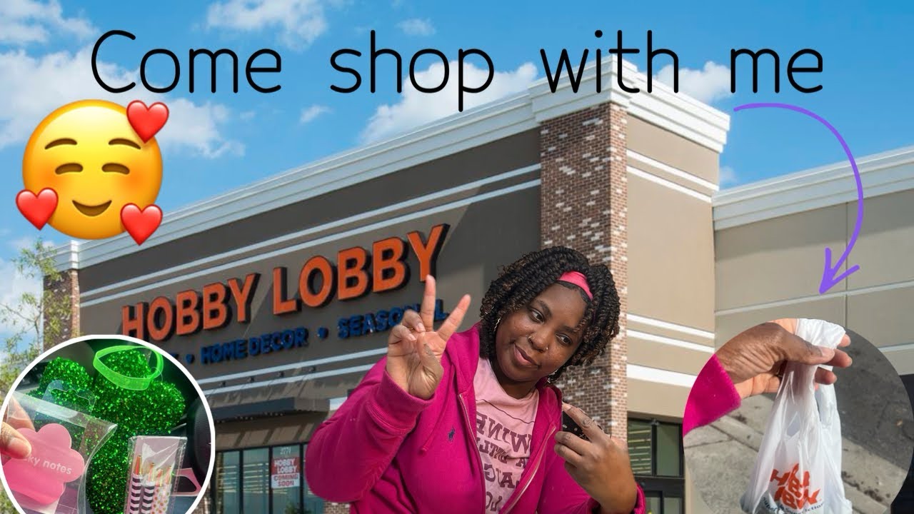 VLOG :COME TO HOBBY LOBBY WITH ME !!! 