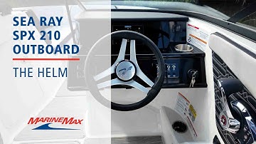 Total Control at the Helm | Sea Ray SPX 210