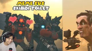 React MEME SUS Skibidi Toilet