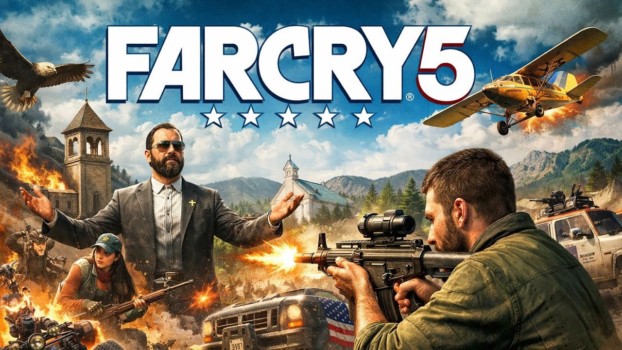 Far Cry 5 Gameplay in Sinhala 🇱🇰 | Chaos in Hope County | Sri Lanka Gaming