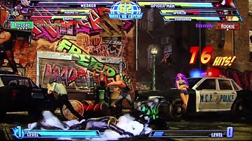 MvC3 Horrendous Lag Online Casuals pt27
