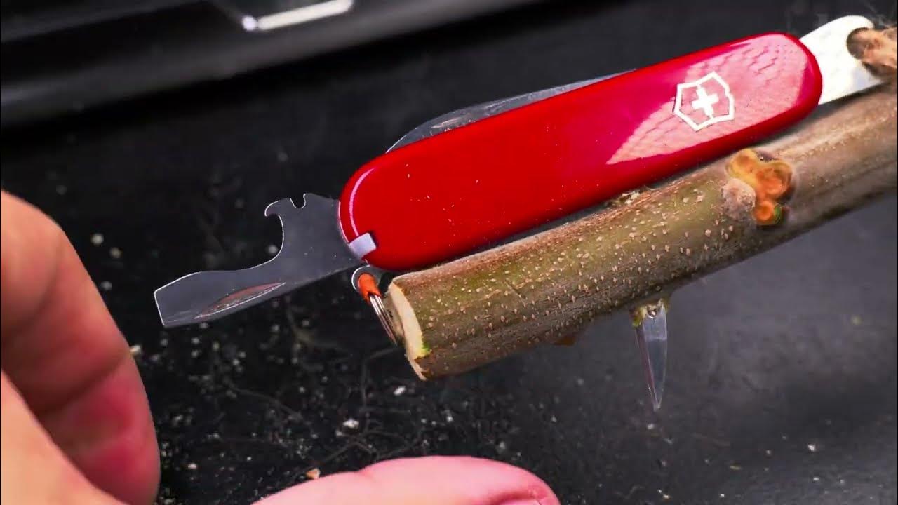 Victorinox Swiss Army Knife Useful Functions of the Awl in sak YouTube
