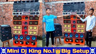 Mini Dj King No.1Big Setup At Home Make By Er.ritesh Bharti Mini Dj Big Setup Dj