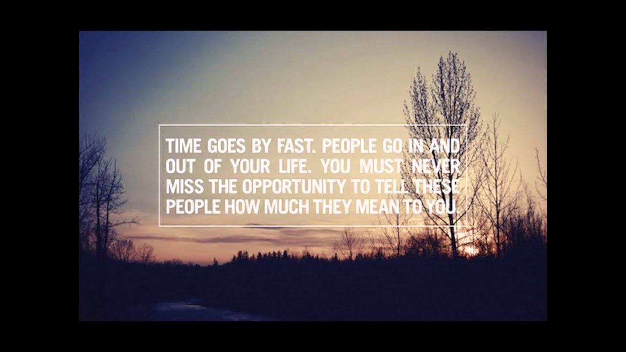 You must let go