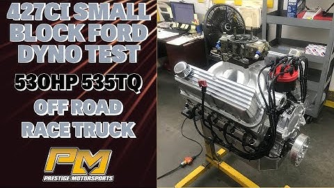 530HP 427ci Small Block Ford Dyno Test for Jason