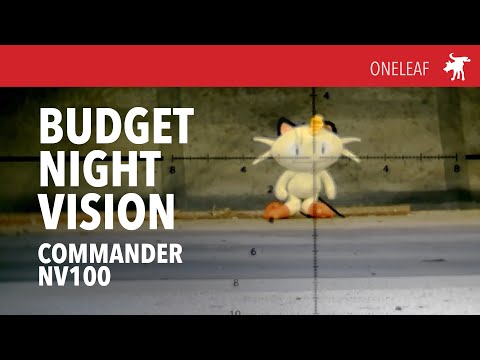 Budget Night Vision Scope: OneLeaf NV100
