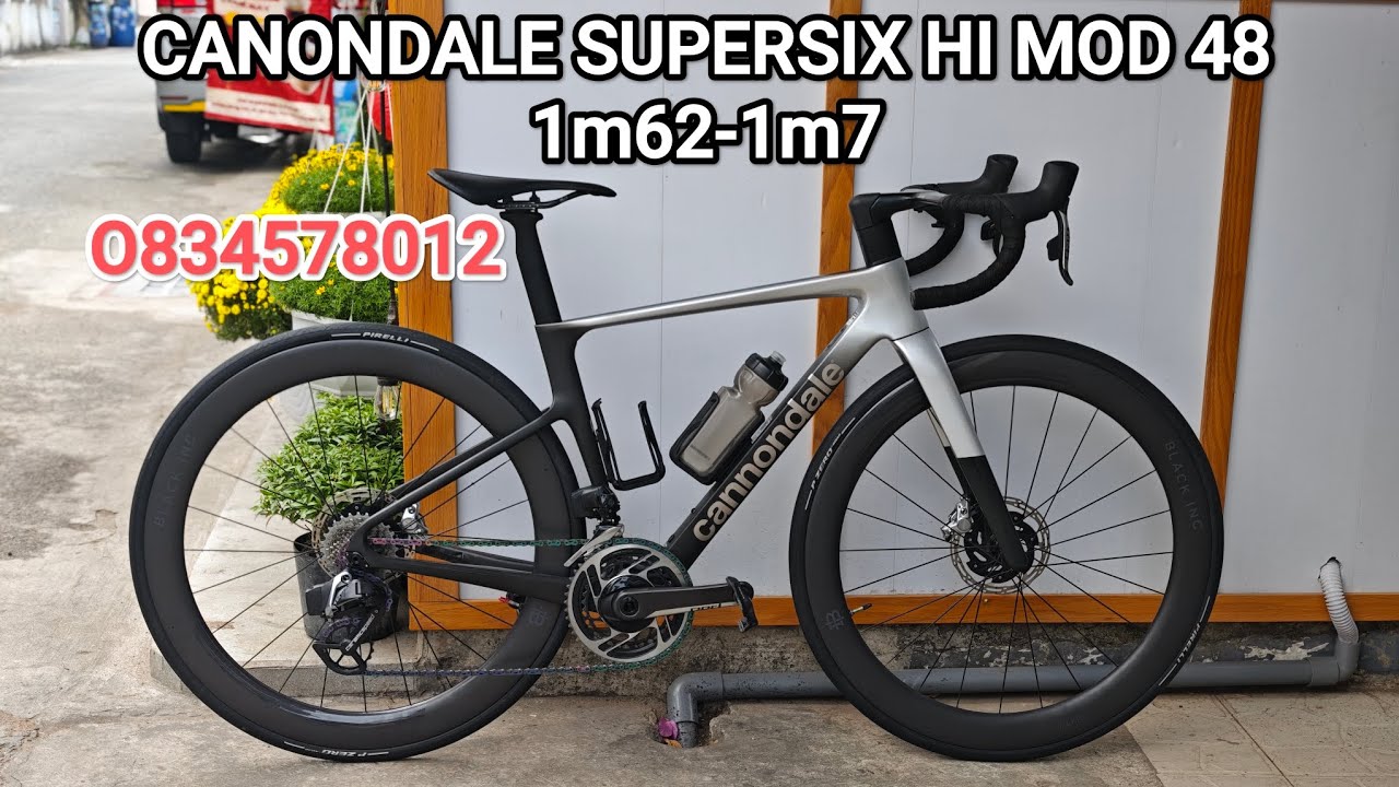 [✈️ĐÃ BÁN] Canondale Hi Mod chính hãng Mỹ size 48 lướt Group Sram Red Axs 2x12 0834578012
