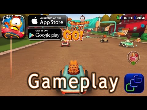 Garfield Kart Fast & Furry Android iOS Gameplay