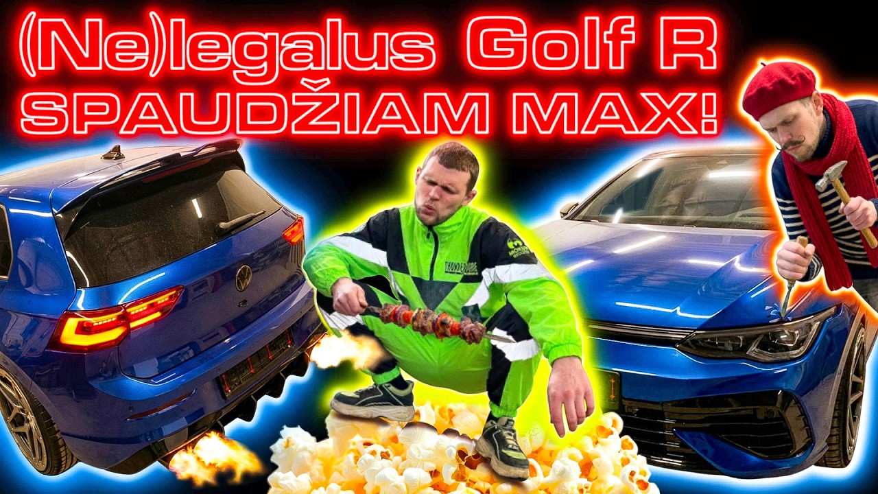 Ar Mes Padarysim (Ne)Legalų Golf R? | SPAUDŽIAM MAX!