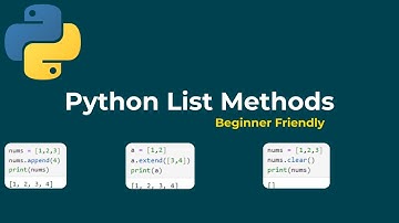 Python List Methods Full Guide | append(), insert(), pop(), remove() & More