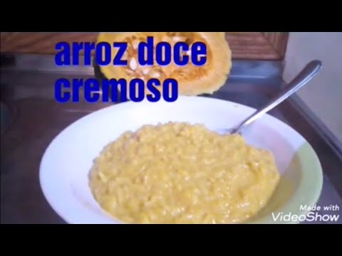 Vídeo: Cozinhar mingau de abóbora com arroz