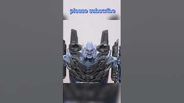 Transformers bumblebee movie Rotf Megatron tank  transformation stop motion animation 💥🎥