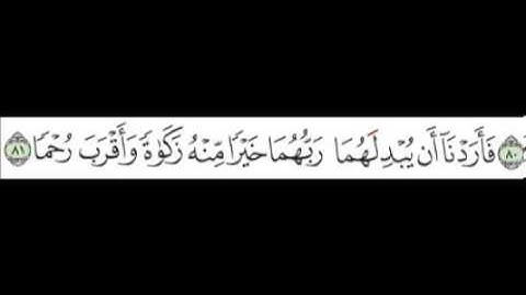 سورة الكهف   الآية 81